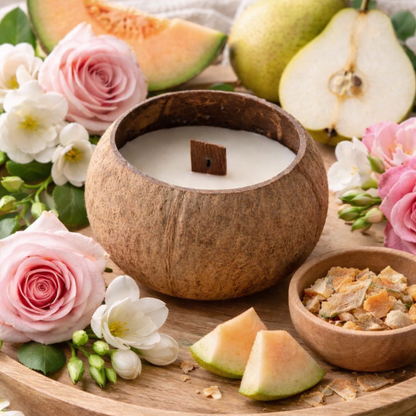 Bougie Poire Anglaise et Frésia
