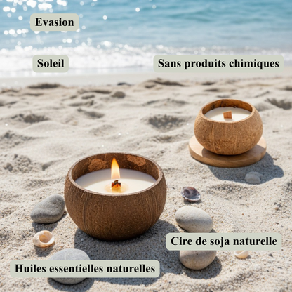 Bougie Noix de Coco