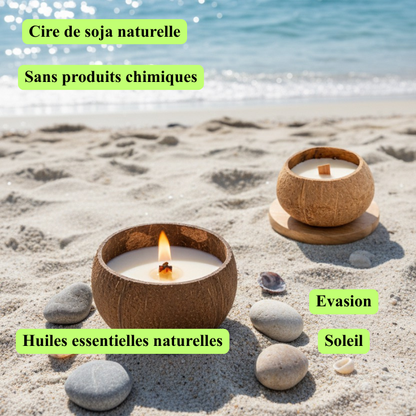 Bougie Noix de Coco
